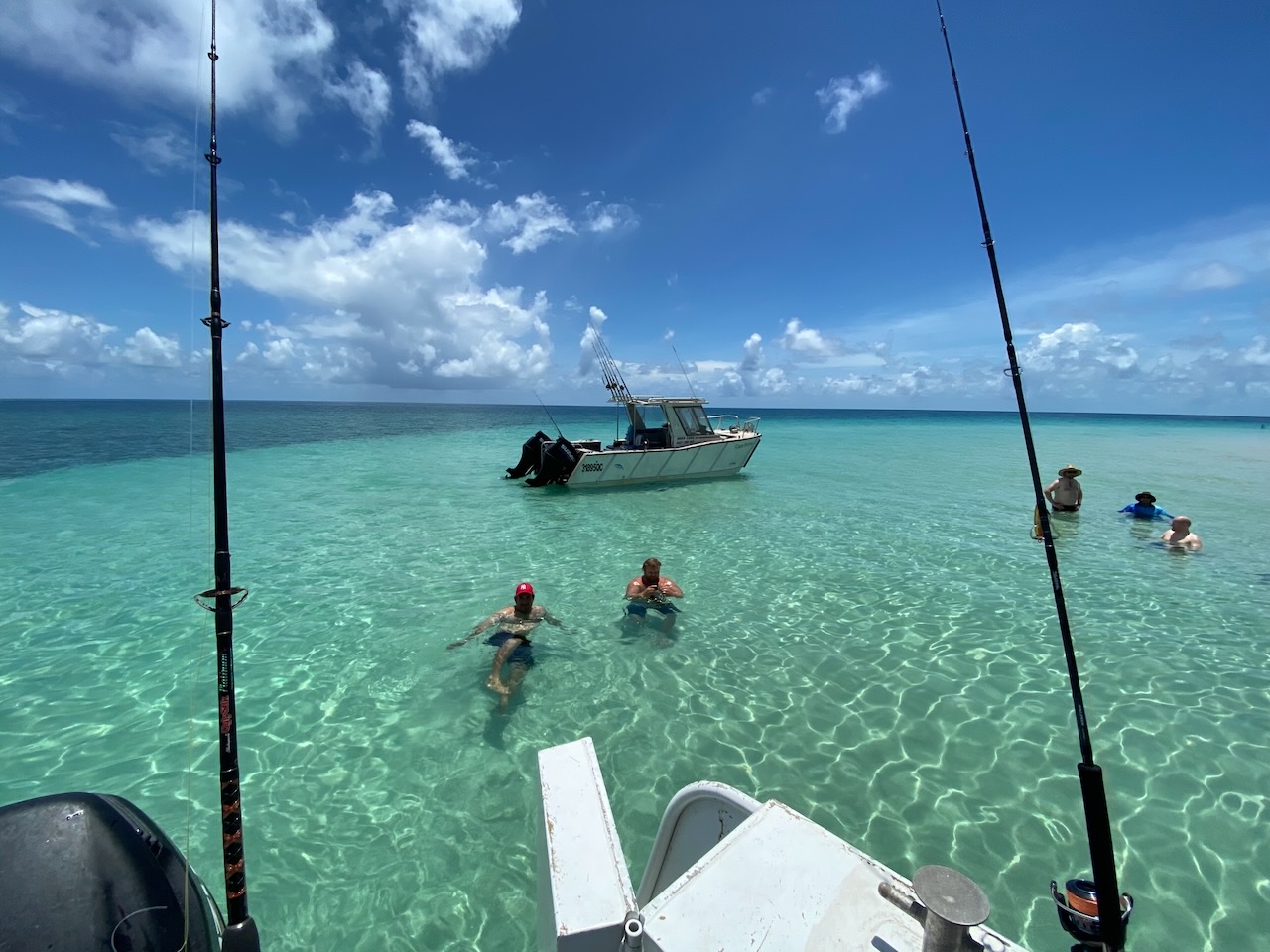 Boats anchored